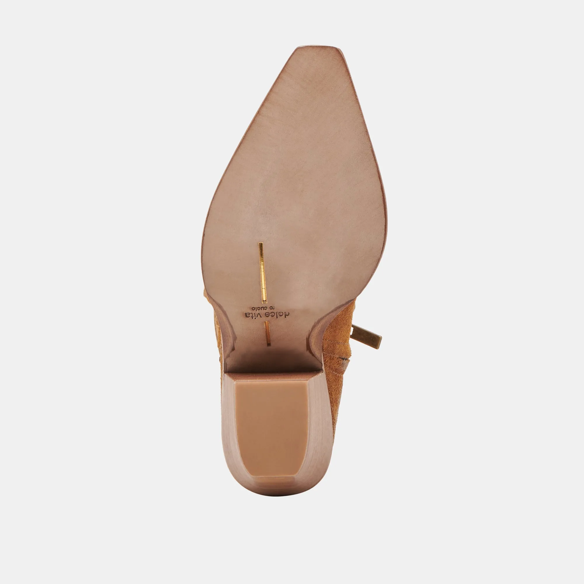 WAYLAN STIEFEL KASTANIENBRAUNES WILDLEDER