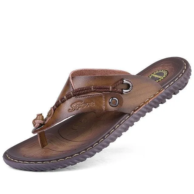 West Louis™ Luxus Hausschuhe aus Mikrofaser-Leder