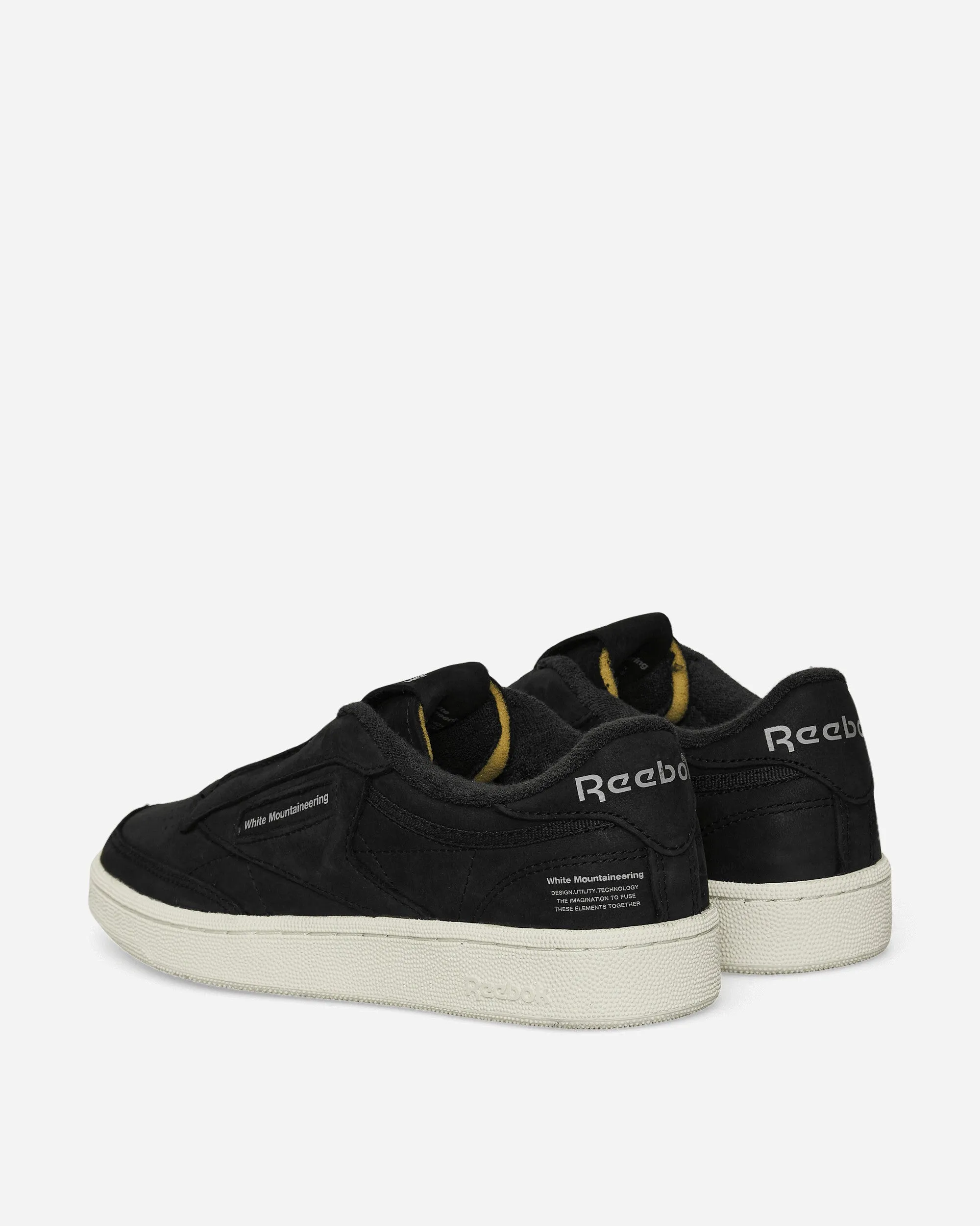 White Mountaineering Club C 85 Sneakers Schwarz / Kreide / Grau