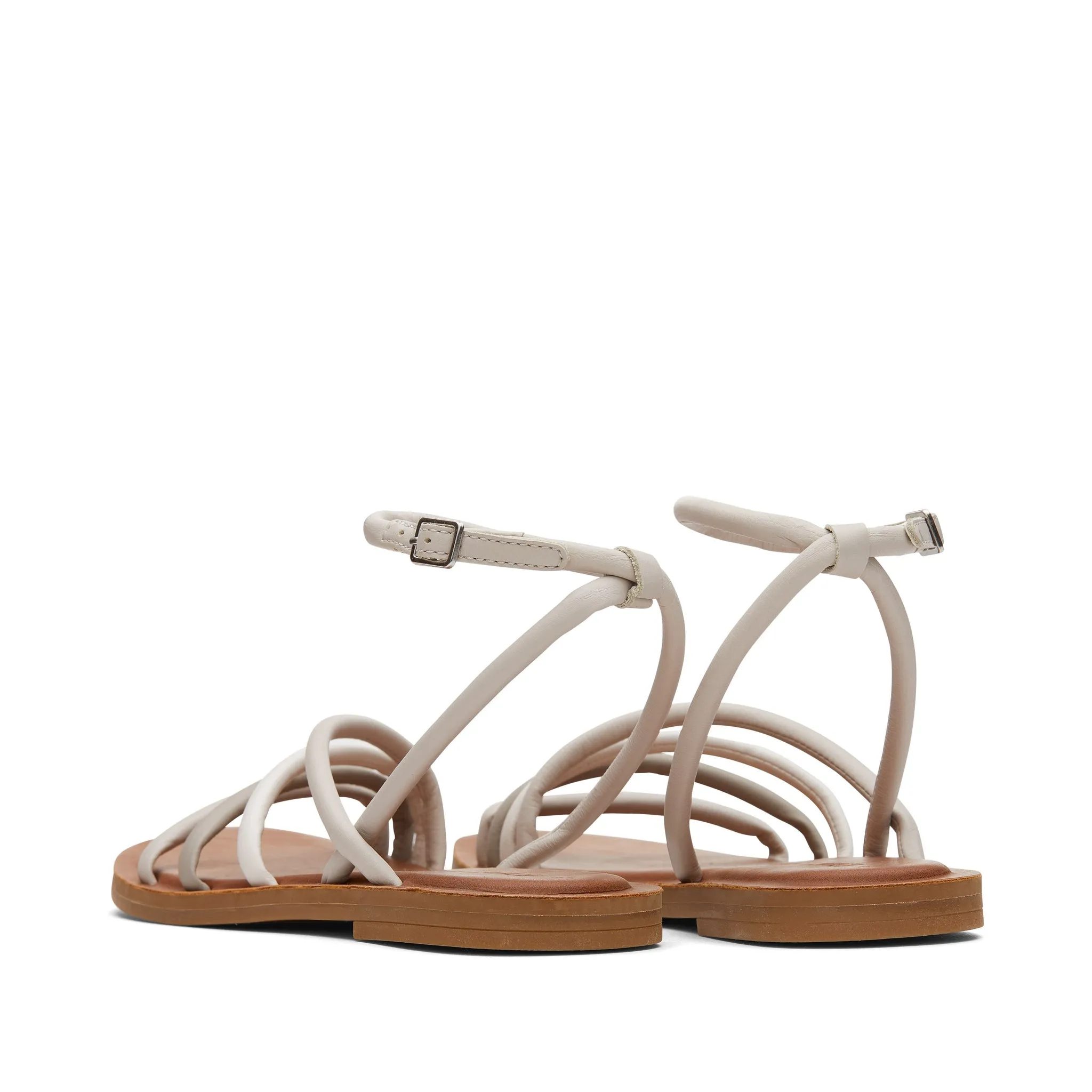 Willa Cream Multi Leder Sandale