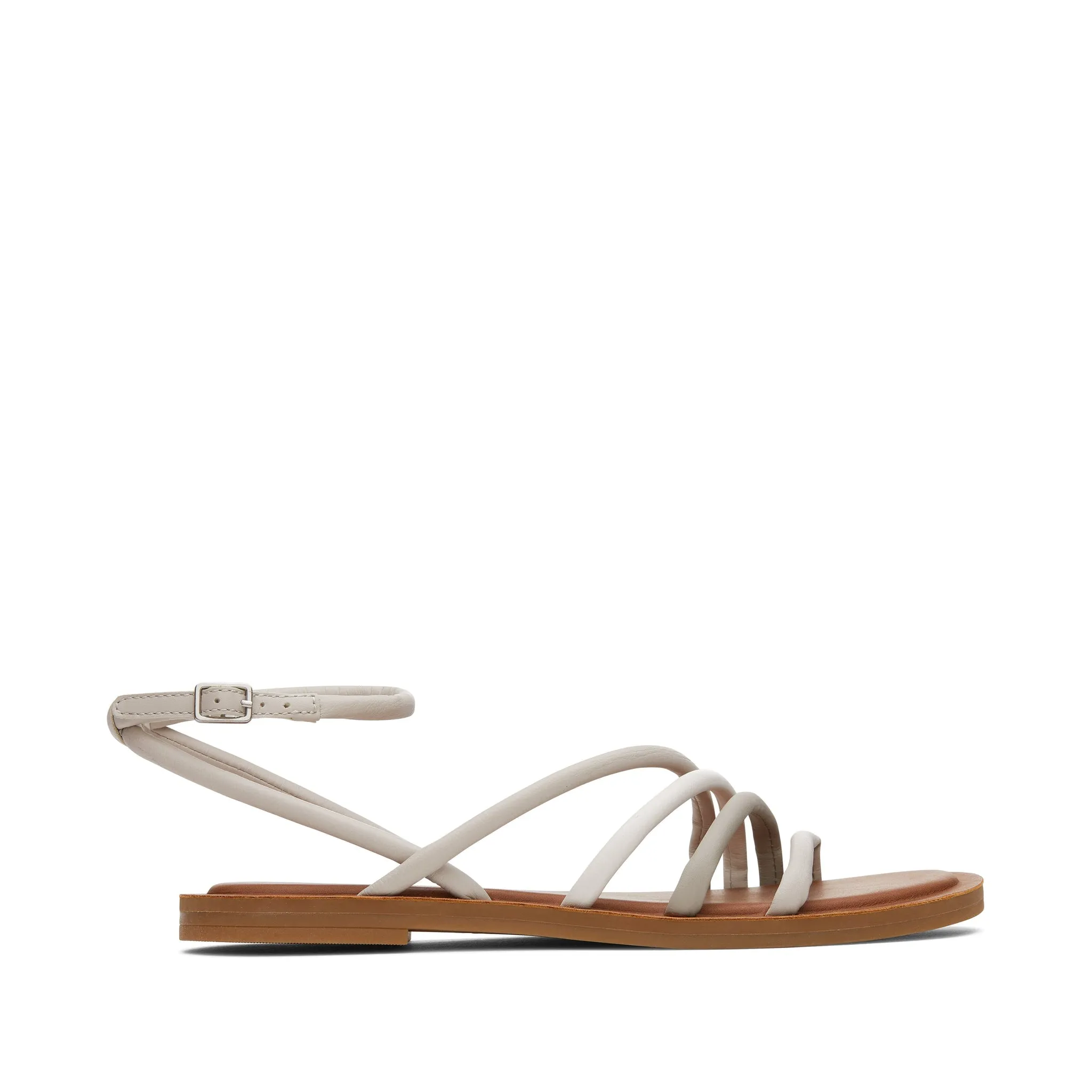 Willa Cream Multi Leder Sandale