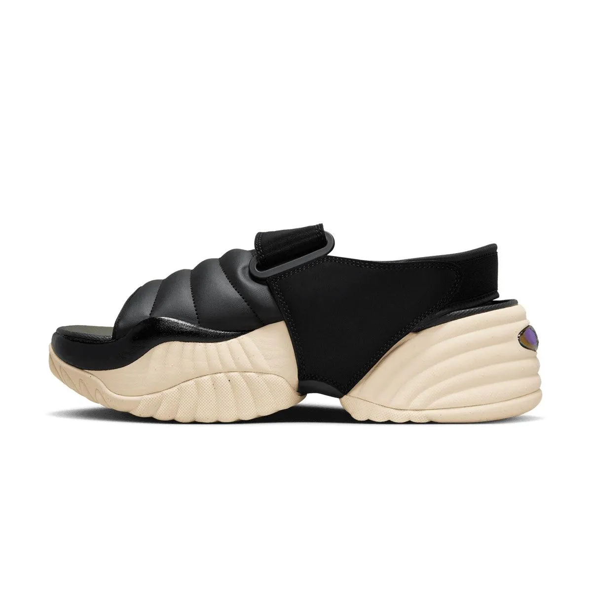 Wmns Air Adjust Force Sandale 'Schwarz Knalliges Lila'