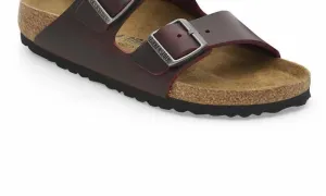 Arizona Sandalen aus geöltem Leder für Damen in Zinfandel