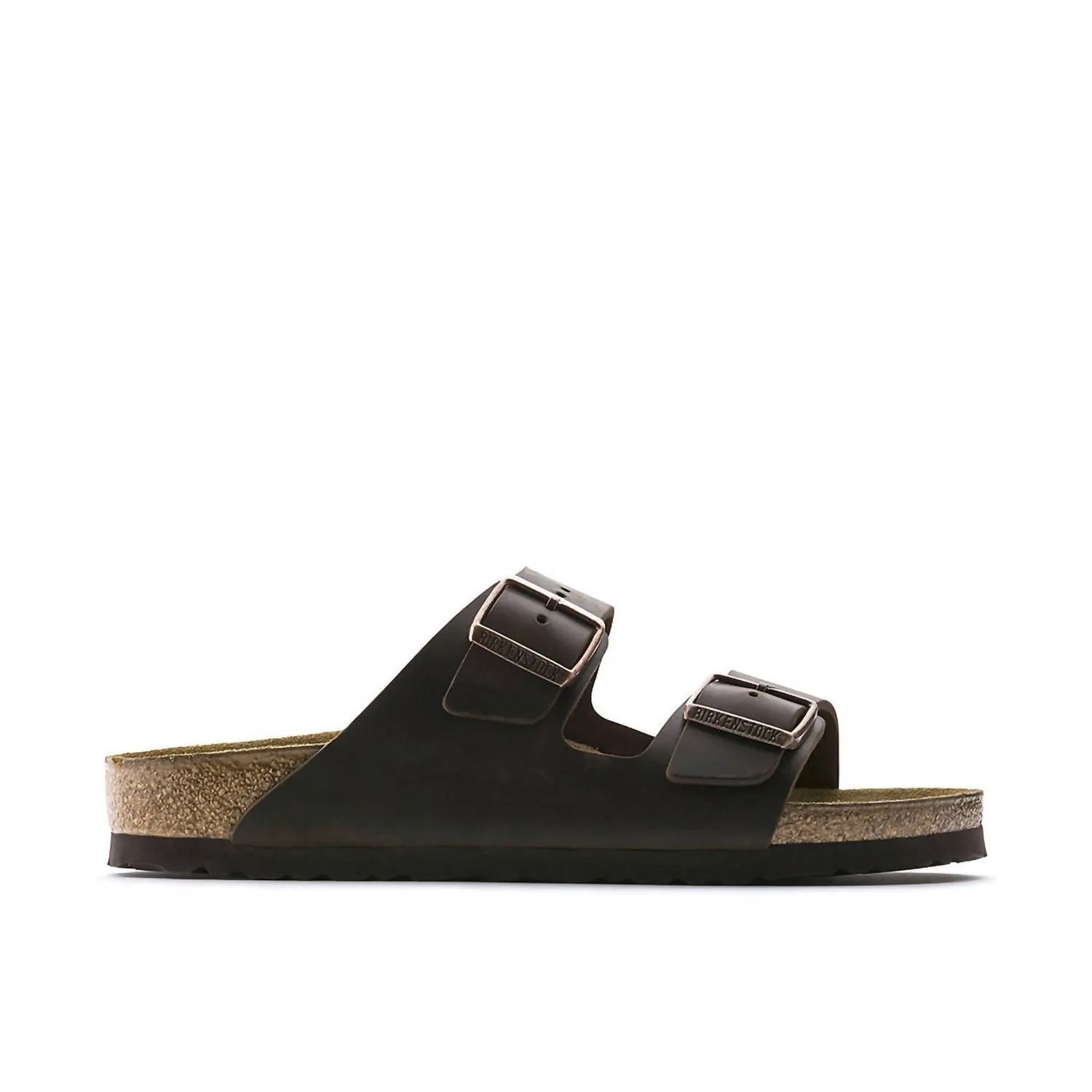 Arizona Sandalen aus geöltem Leder für Damen - schmal/mittel in Habana