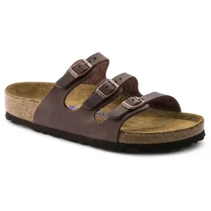 Damen Florida Ölleder Sandalen - Regular Weite in Habana