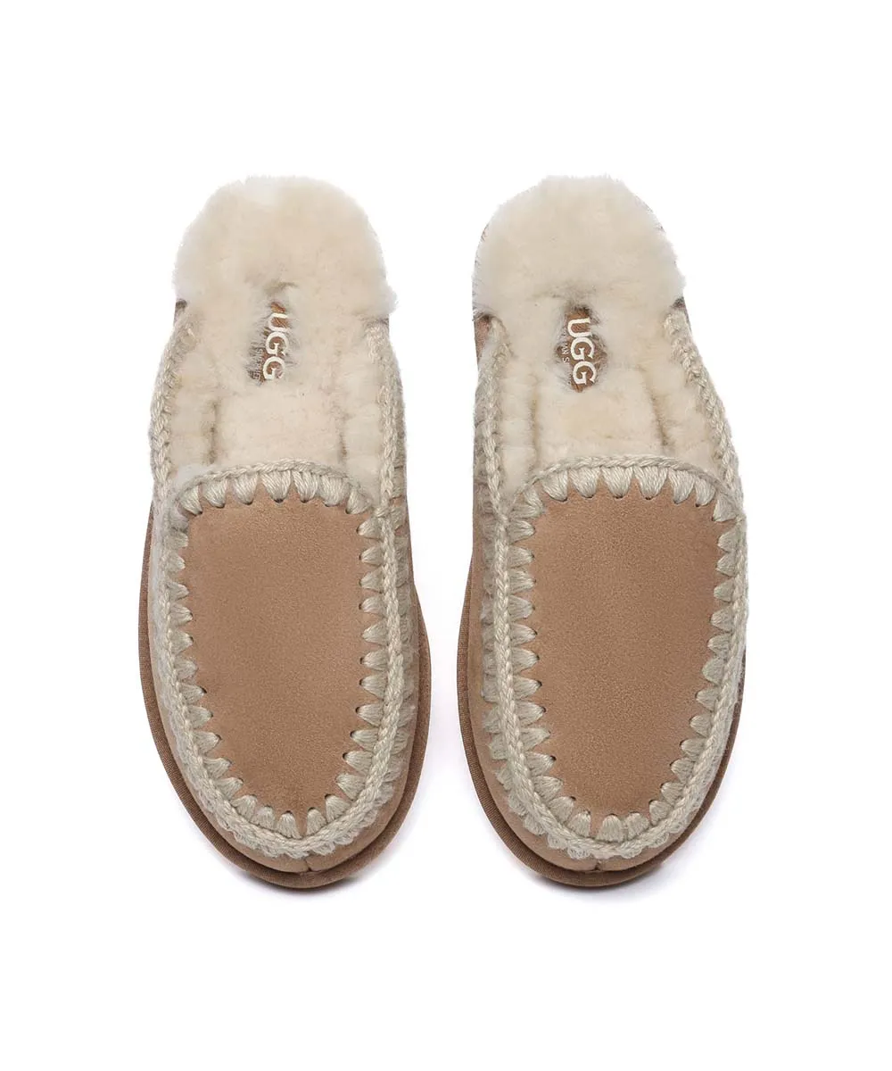 Damenschuhe UGG Stitch Pantoffeln UGG Schuhe