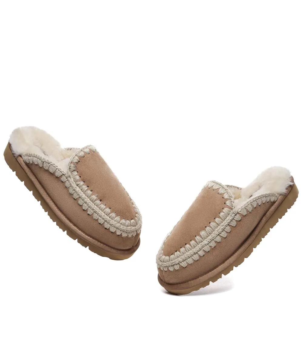 Damenschuhe UGG Stitch Pantoffeln UGG Schuhe