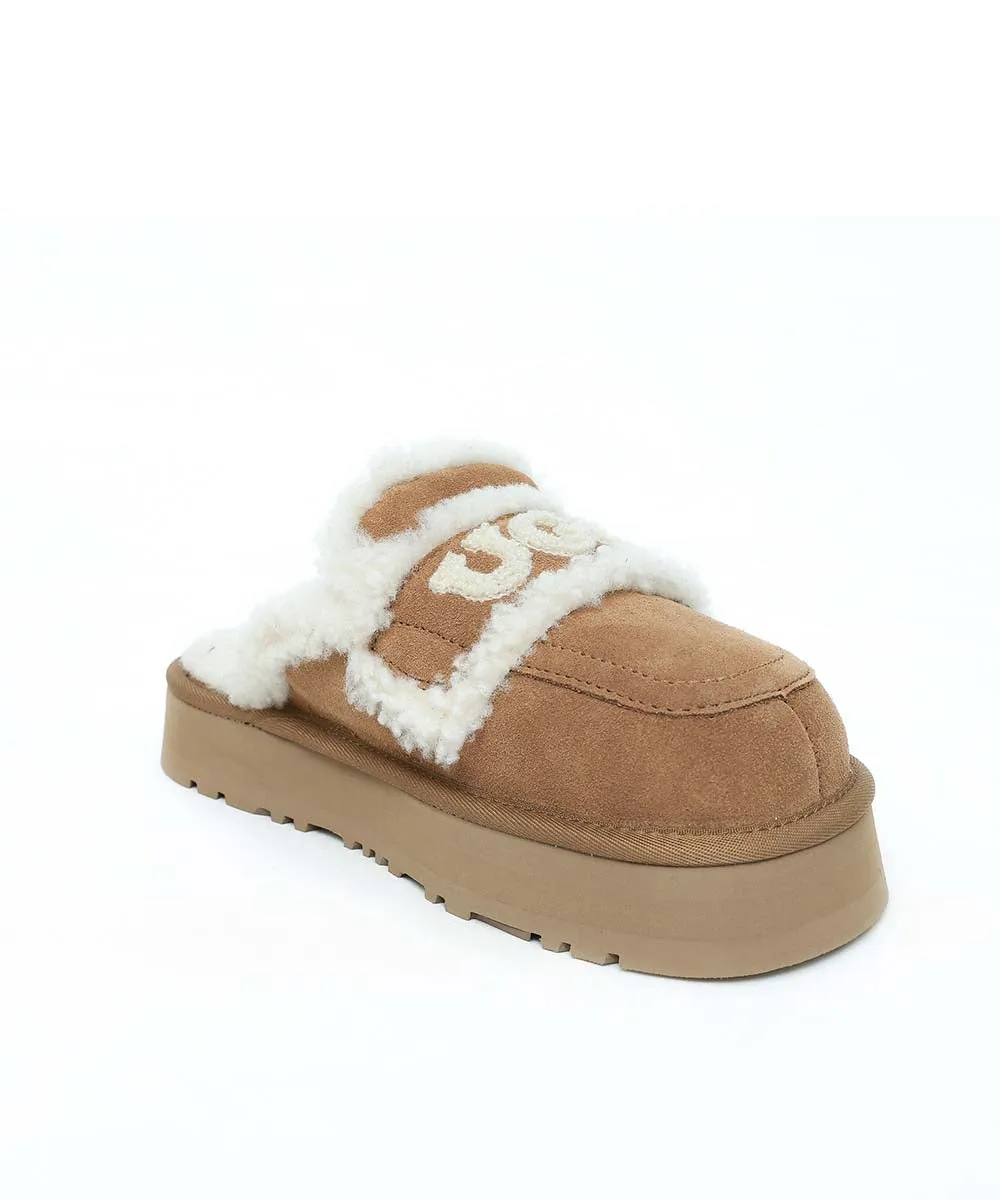 Damen UGG Violet Platform Pantoffel UGG Schuhe