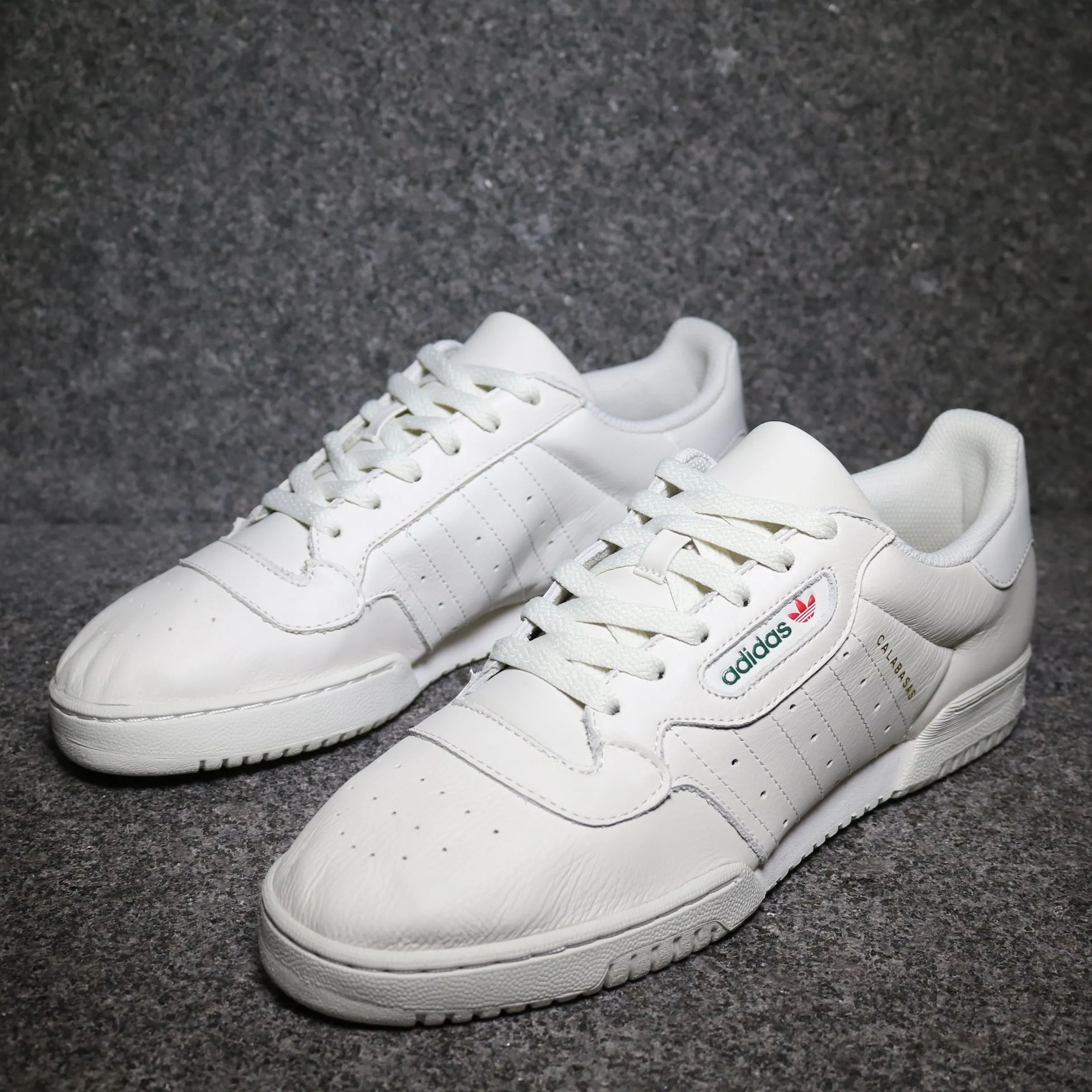 Yeezy Powerphase Calabasas Kernweiß Kernweiß Kernweiß Adidas Sneakers