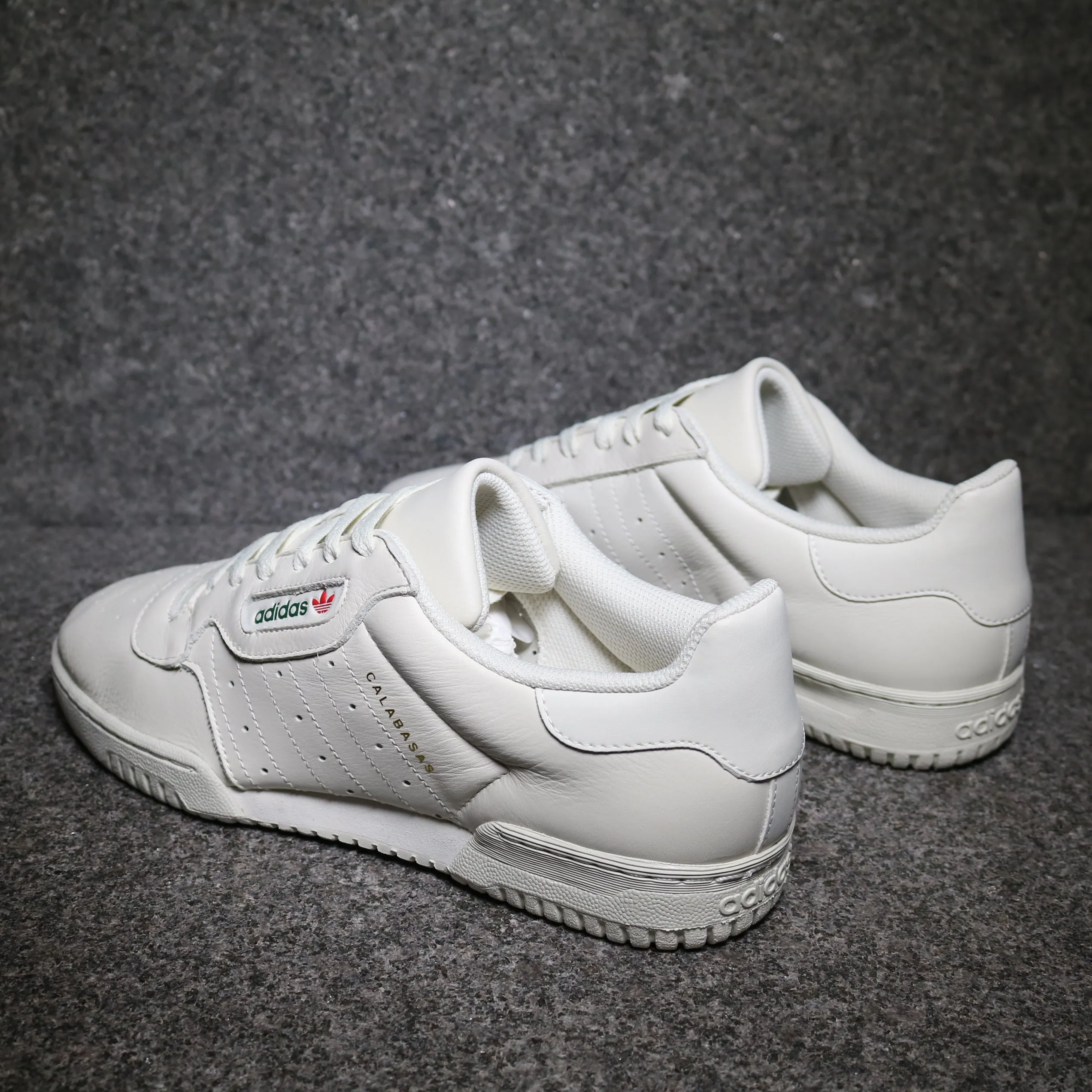 Yeezy Powerphase Calabasas Kernweiß Kernweiß Kernweiß Adidas Sneakers